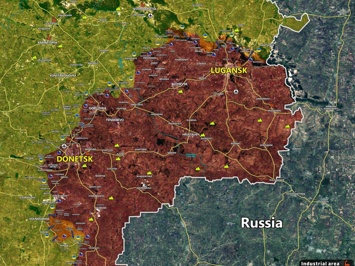 Sytuacja militarna we wschodniej Ukrainie, 25-26 lutego&nbsp;2022